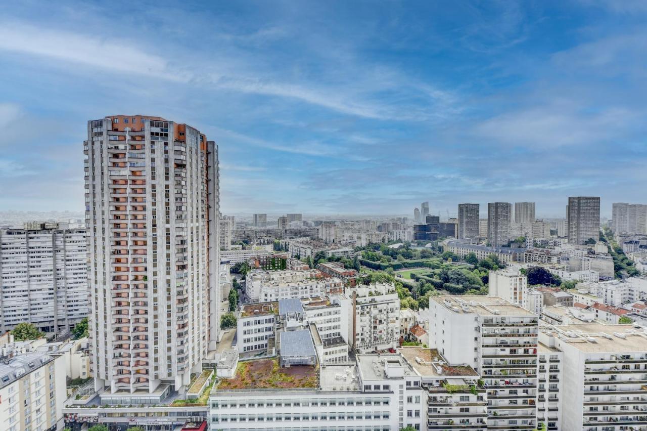 باريس Appartement Place D'Italie Superbe Vue المظهر الخارجي الصورة