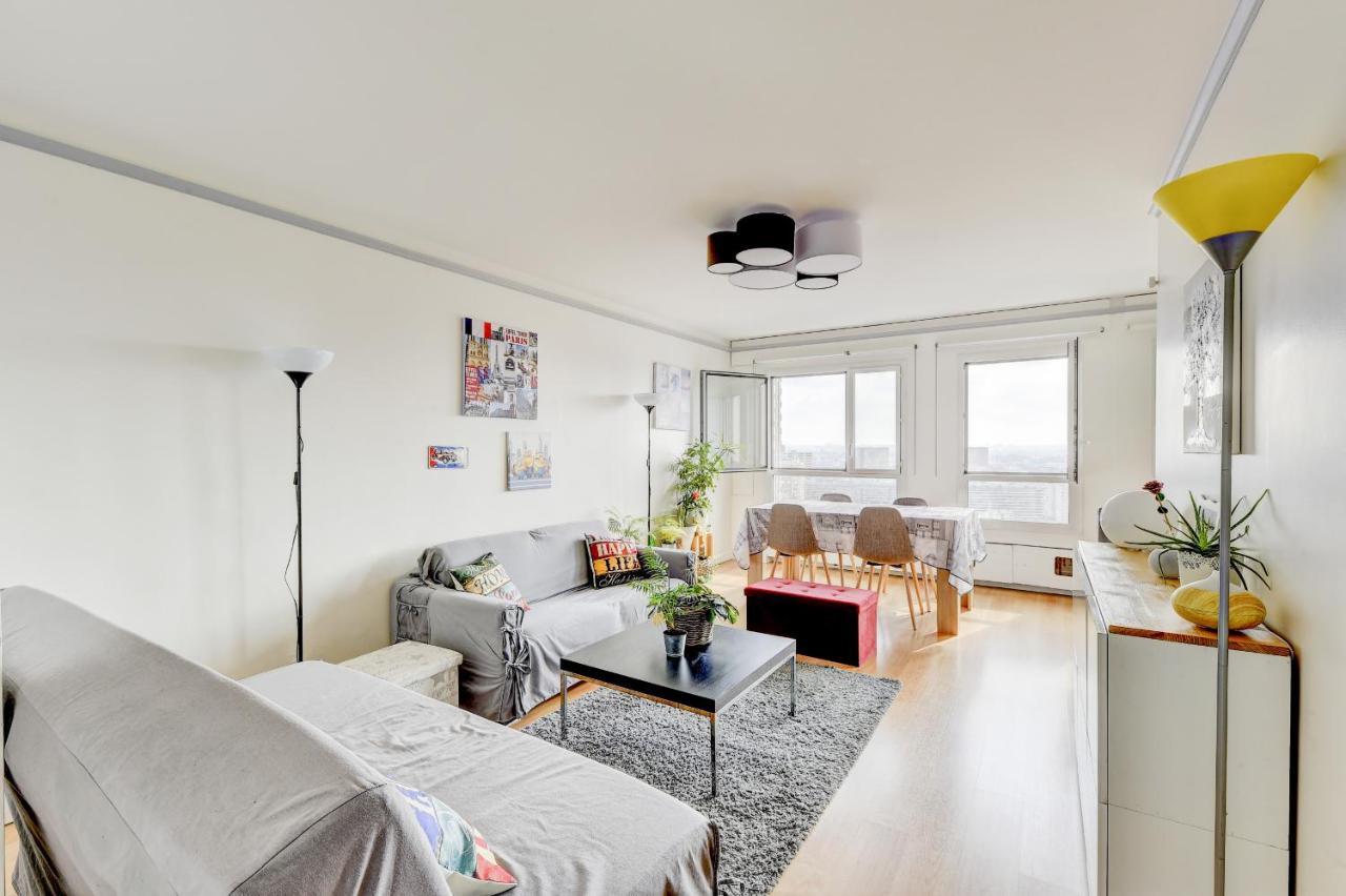 باريس Appartement Place D'Italie Superbe Vue المظهر الخارجي الصورة