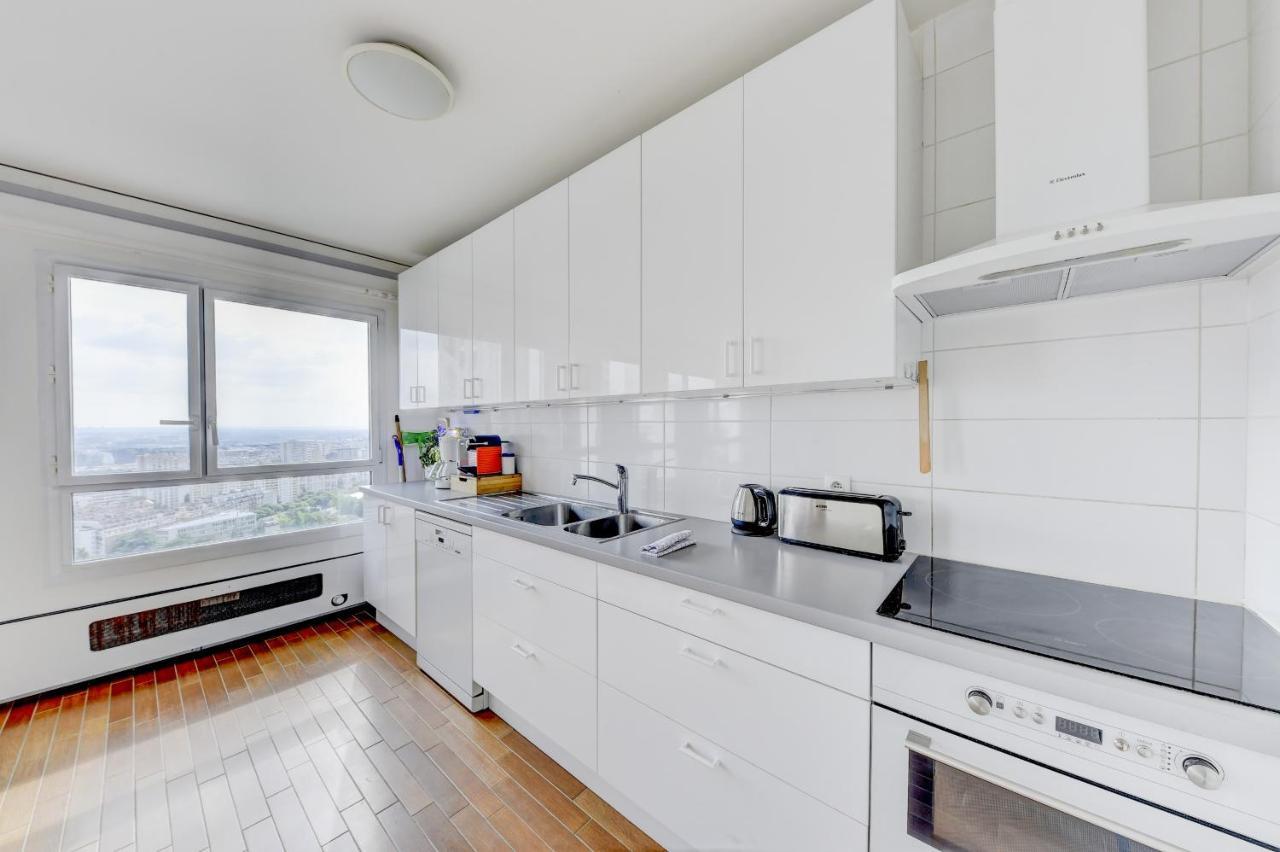 باريس Appartement Place D'Italie Superbe Vue المظهر الخارجي الصورة